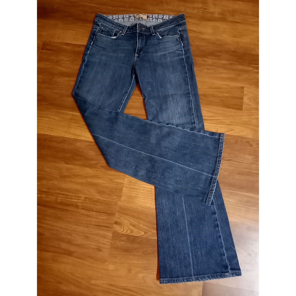 PAIGE Dark Blue Flare Jeans